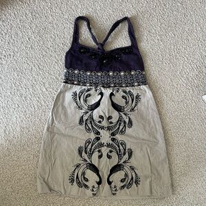 Free People Purple Textured Top